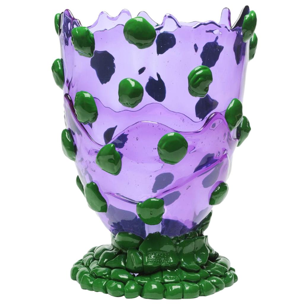 Contemporary Gaetano Pesce Nugget M Vase Resin Purple Green
