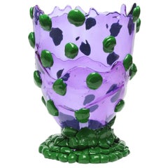 Contemporary Gaetano Pesce Nugget M Vase Resin Purple Green