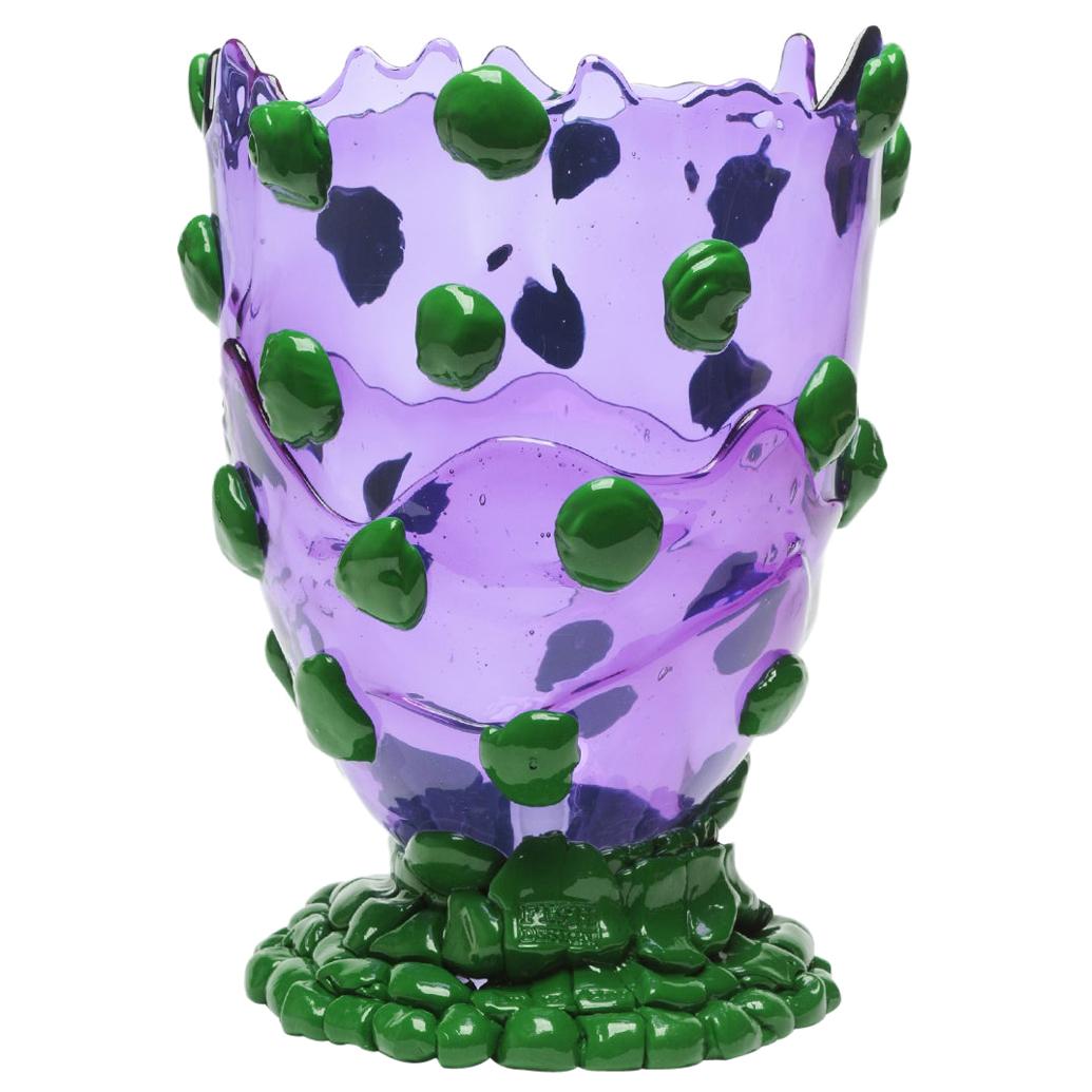 Contemporary Gaetano Pesce Nugget L Vase Resin Purple Green