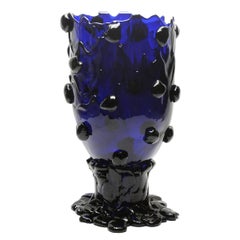 Vase contemporain Gaetano Pesce Nugget XL en résine bleu clair