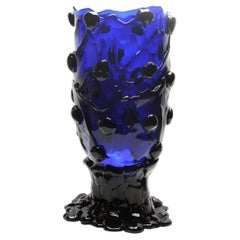 Contemporary Gaetano Pesce Nugget XXL Vase Resin Clear Blue