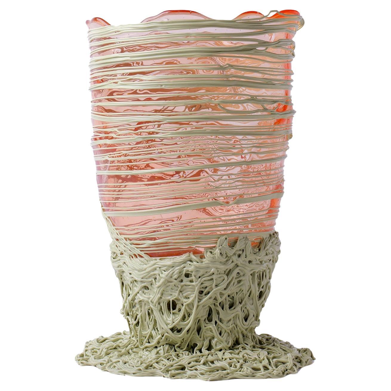 Contemporary Gaetano Pesce Vaso Spaghetti L Resina Greene & Greene