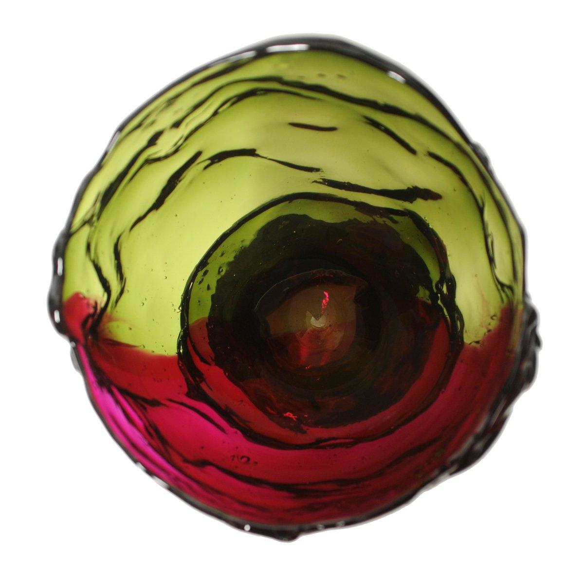 Contemporary Gaetano Pesce Twins-C L Vase Resin Green Fuchsia For Sale 2