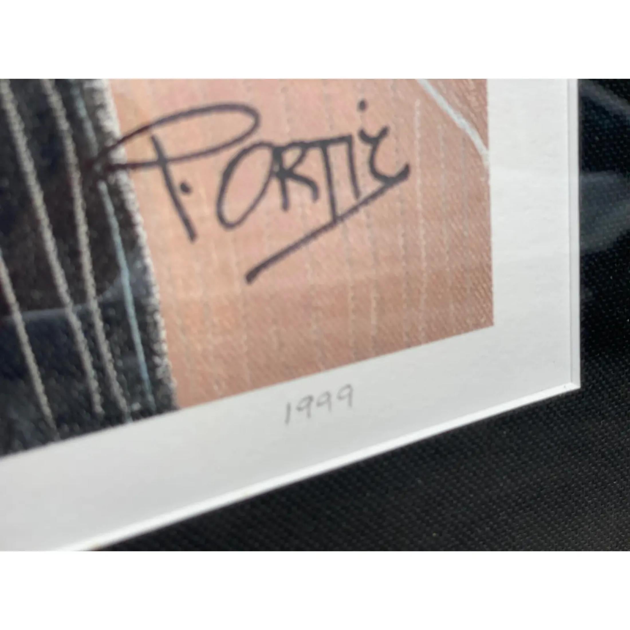 Contemporary Gang Lithographie Signiert P. Ortiz (amerikanisch) im Angebot