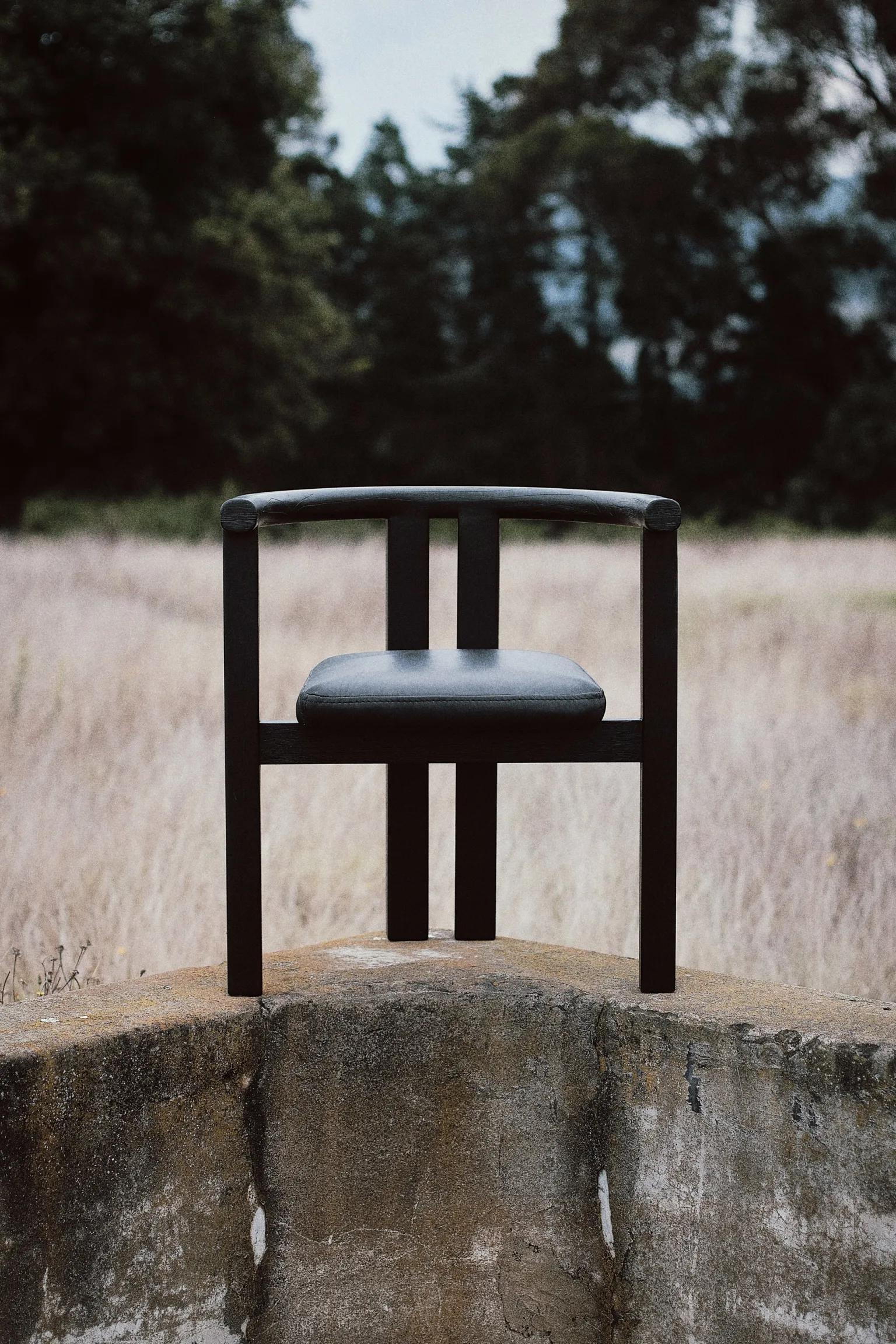 Dining chair Olta by Camilo Andres Rodriguez Marquez (aka CarmWorks)

Solid oak or cedar / Burnt wood or natural

Each piece is made to order and hand crafted by the artist.

--
Camilo Andres Rodriguez Marquez is a Colombian born designer