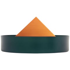 Contemporary Geometric Copper Coaster Set