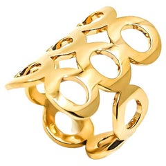 discover it gold design Contemporary Geometric Design 18KT Gold Ring
