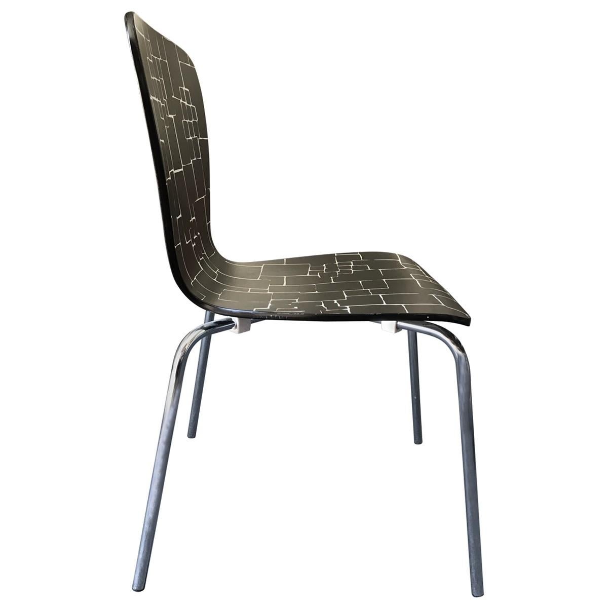 geometric office chair
