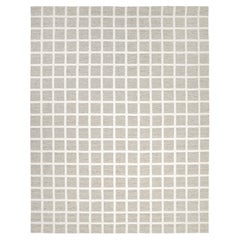 Contemporary Geometric Hand Made Brown Area Rug 9' 0'' x 12' 0''