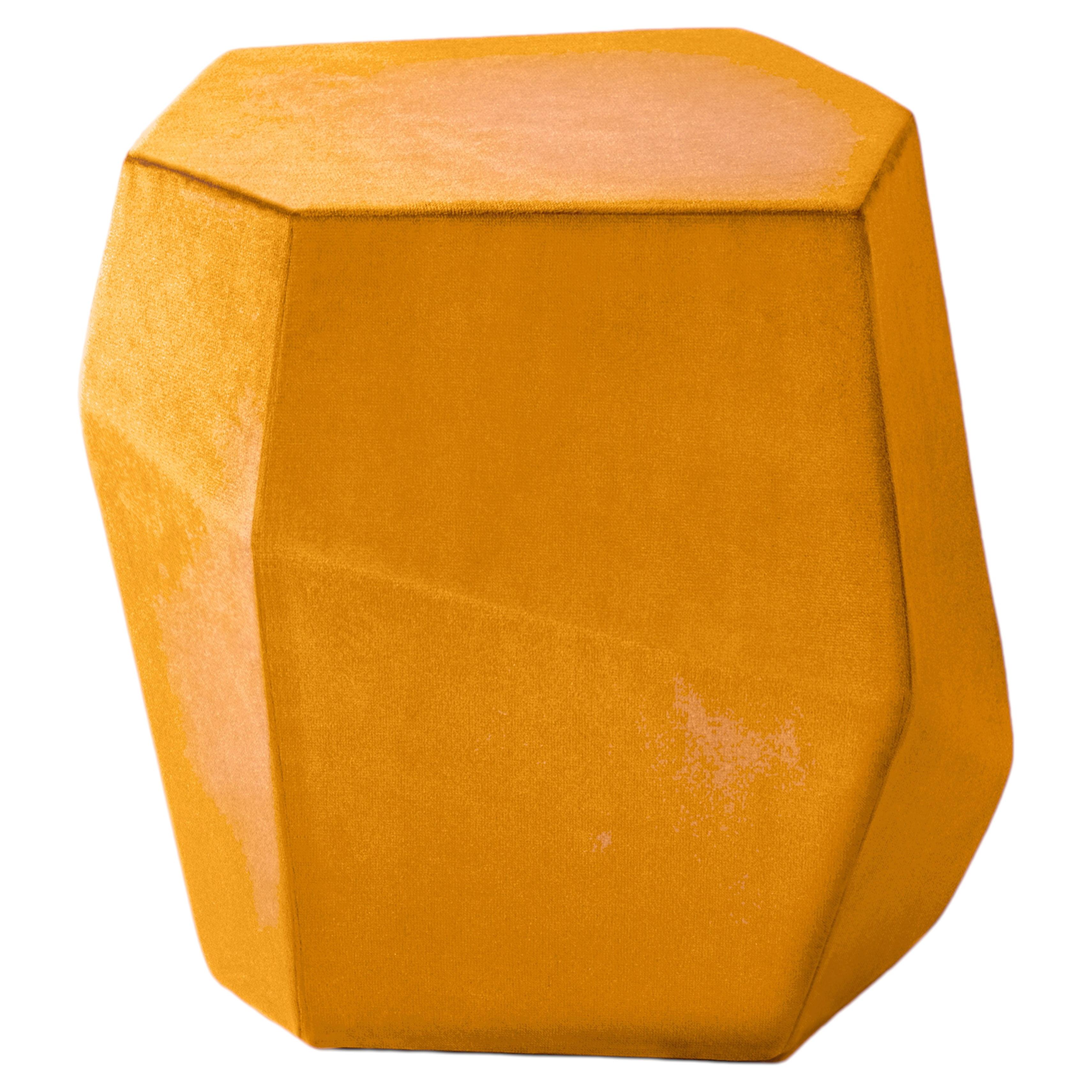 Contemporary geometric handmade in Portugal COM Rock stool by InsidherLand