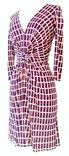 Contemporary Geometric "Patriotic" Dress By, Issa London