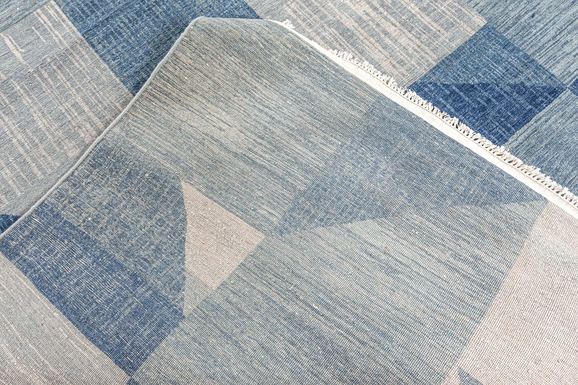 XXIe siècle et contemporain Tapis géométrique contemporain de Doris Leslie Blau en vente