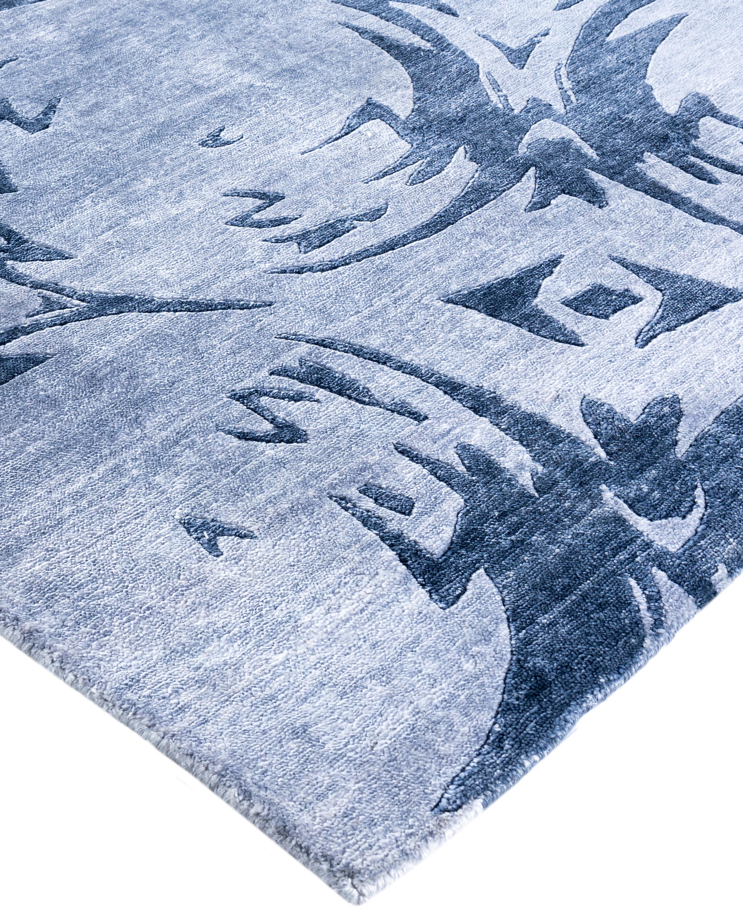 Frais, pleins d'entrain et surtout luxueux, les tapis de la collection Modern peuvent revigorer une pièce traditionnelle avec autant de grâce qu'ils peuvent donner du relief à un espace plus contemporain. Le motif opulent de ce tapis est dérivé de