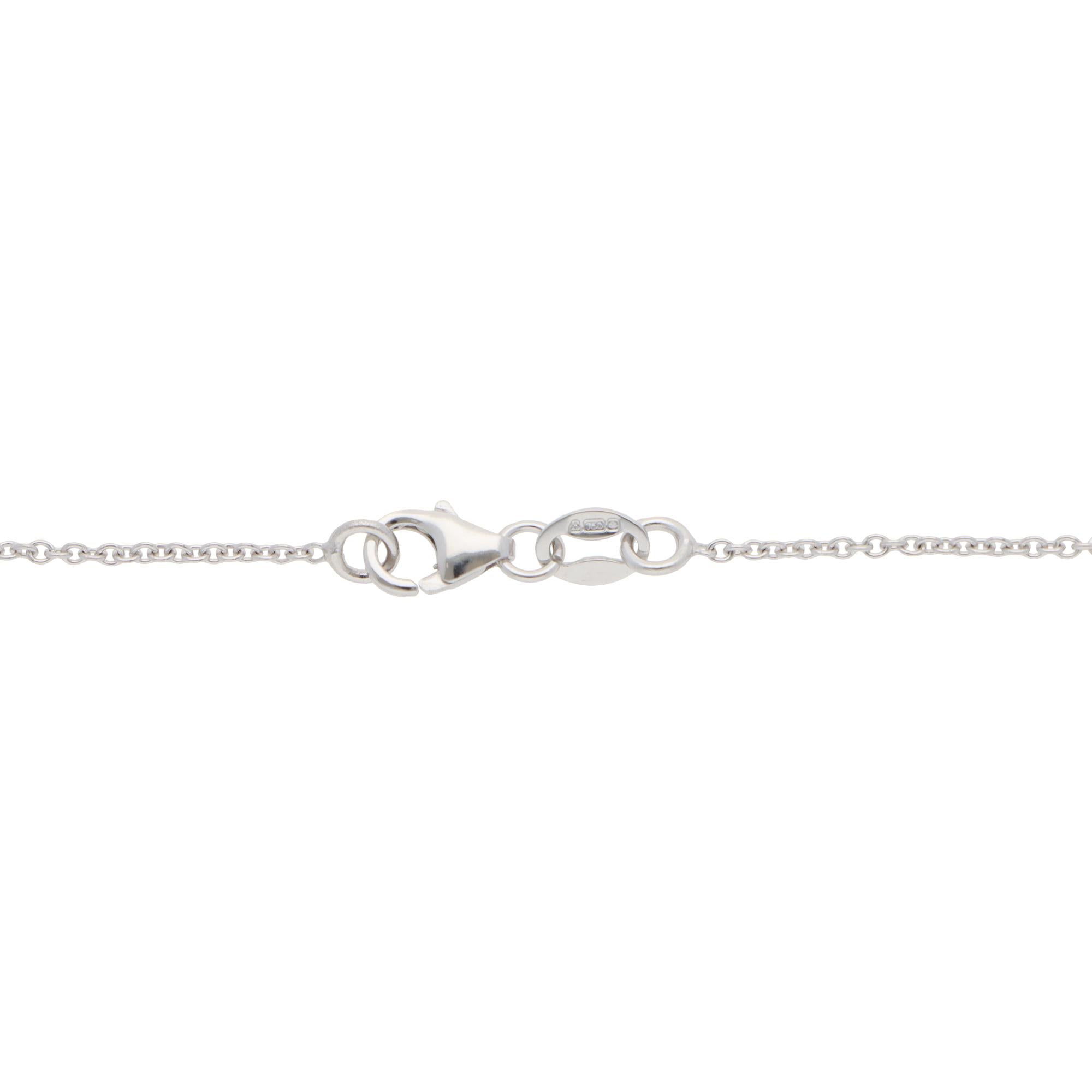 Heart Cut Contemporary GIA Certified D-Colour Heart Diamond Necklace For Sale