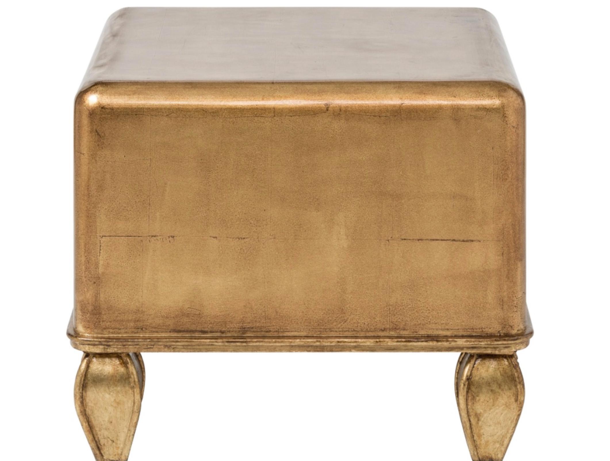 Moderno Contemporary Giltwood Coffee Table - Large in vendita