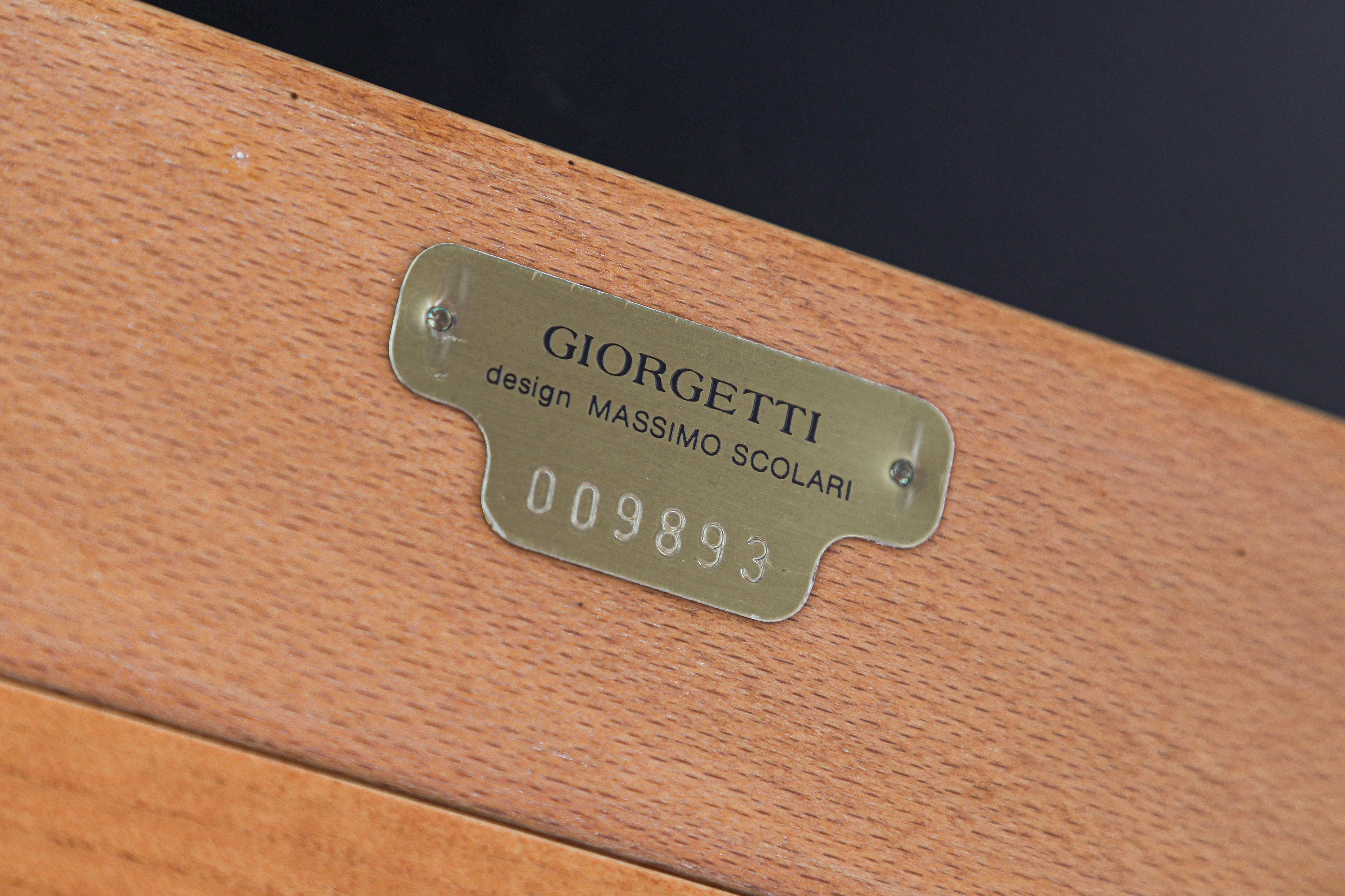 Contemporary Giorgetti Desk, Writing Table by Massimo Scolari, Italy, 1990s 3