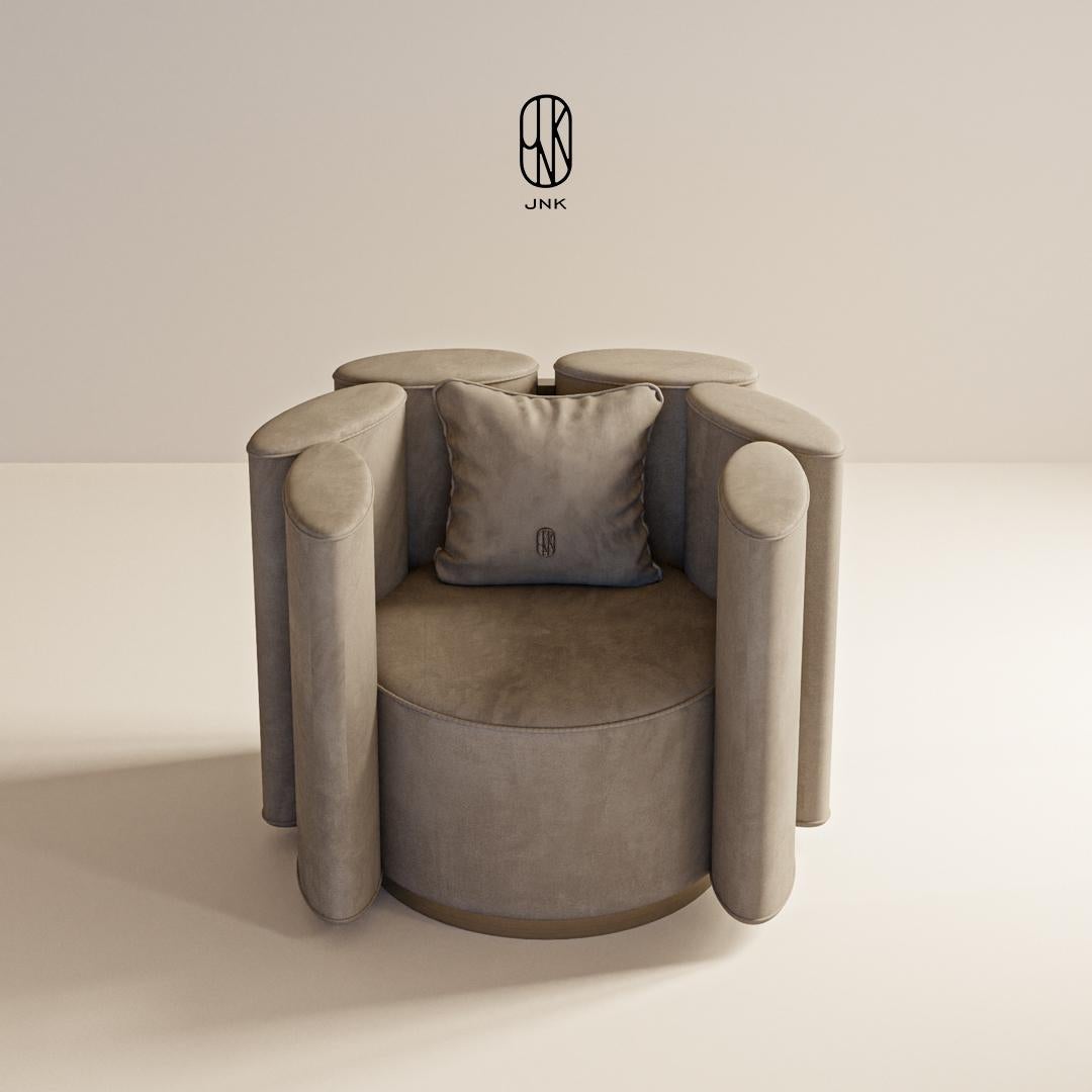 Sillón contemporáneo Gira by JNK Hecho a mano en venta