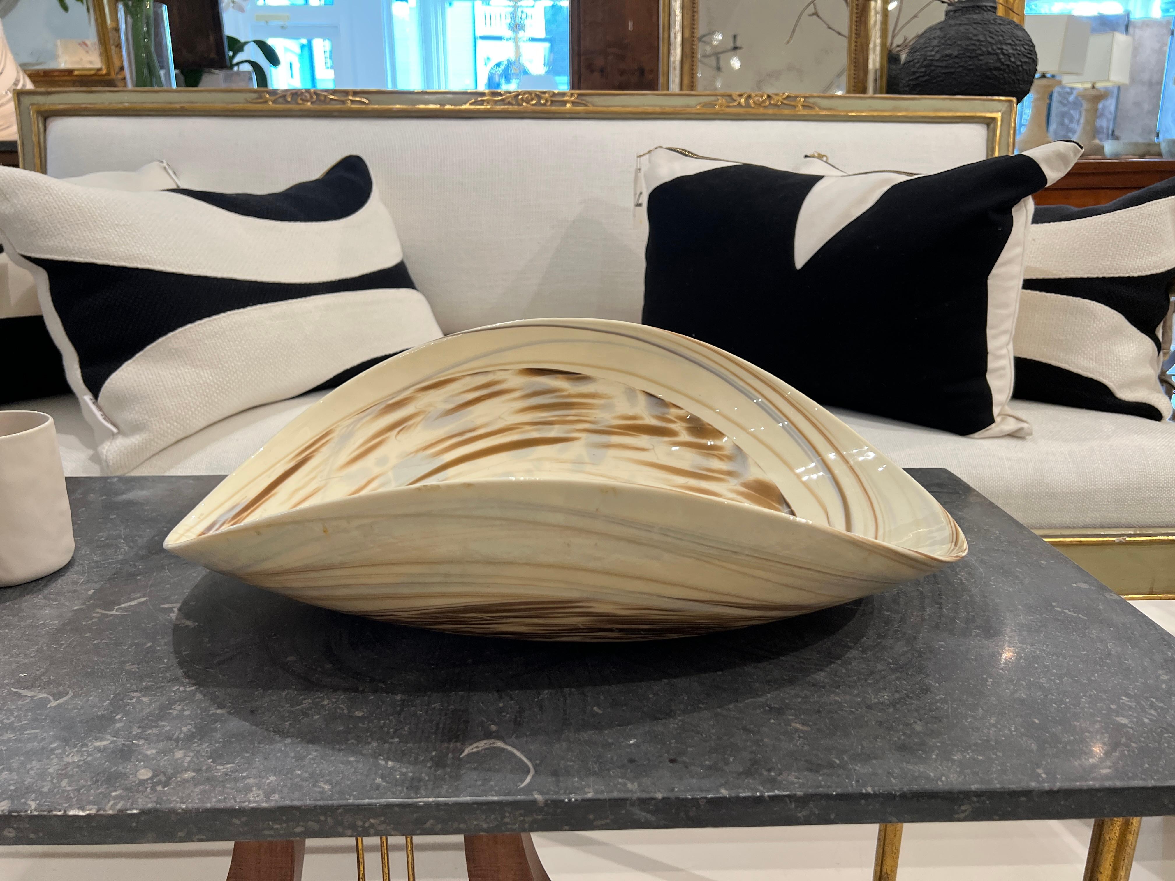 Beautifully made display or serving piece made by Mariposa in Italy