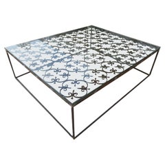 Contemporary  Design Glass Center Table, France