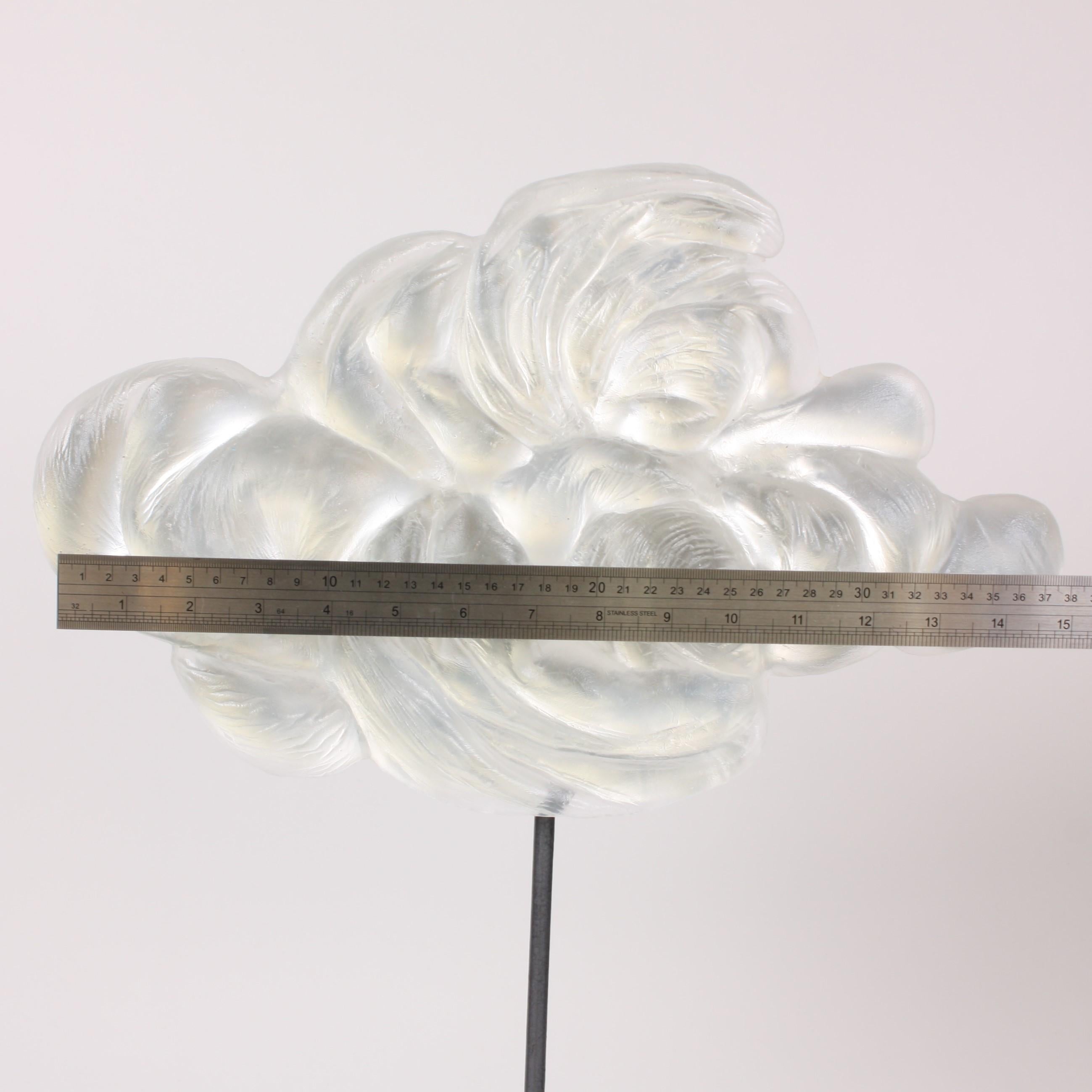 Contemporary Glass Cloud Sculpture, Nuage II 3