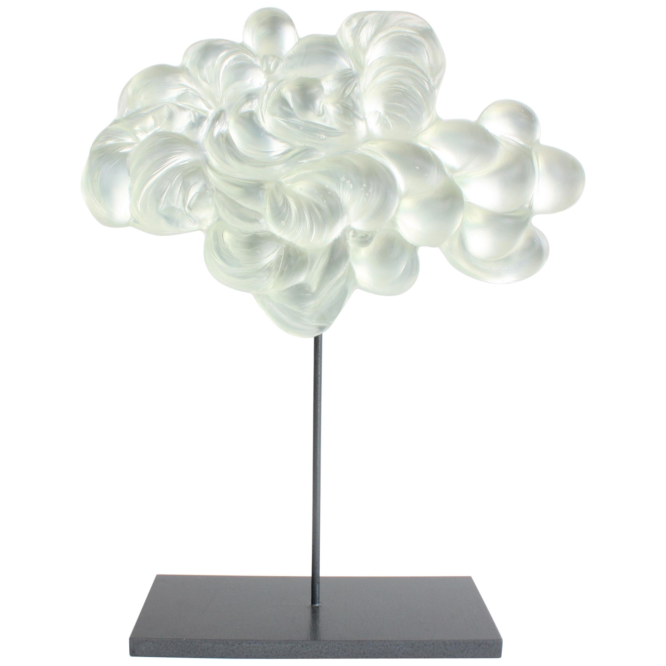 Contemporary Glass Cloud Sculpture, Nuage III
