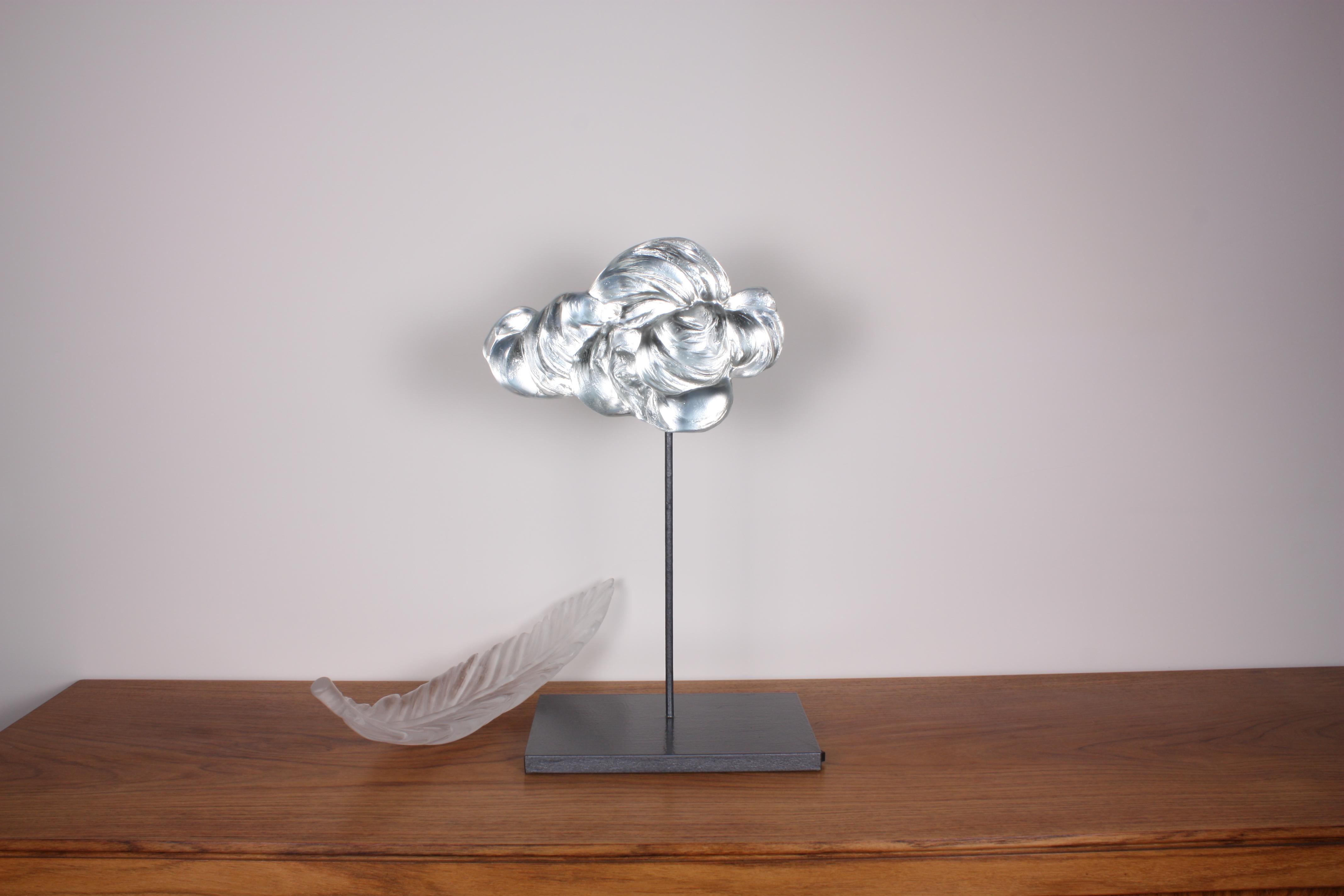 Contemporary Glass Cloud Sculpture, Nuage V For Sale 2