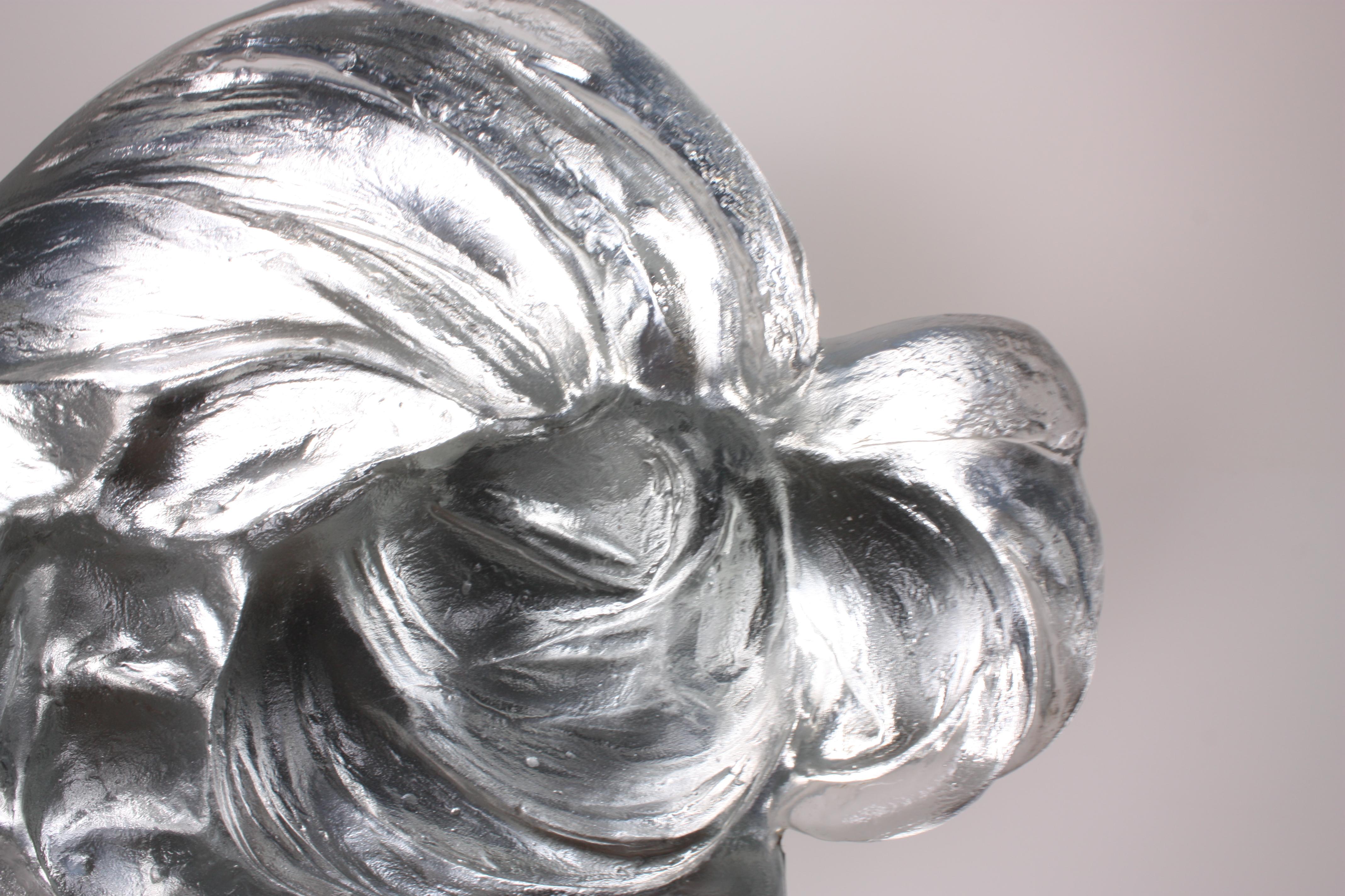 French Contemporary Glass Cloud Sculpture, Nuage V For Sale
