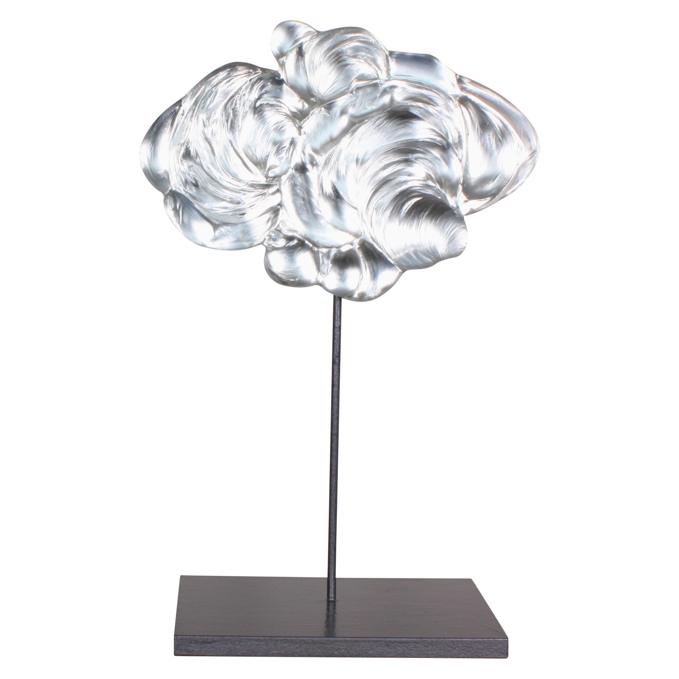 Contemporary Glass Cloud Sculpture, Nuage VI For Sale