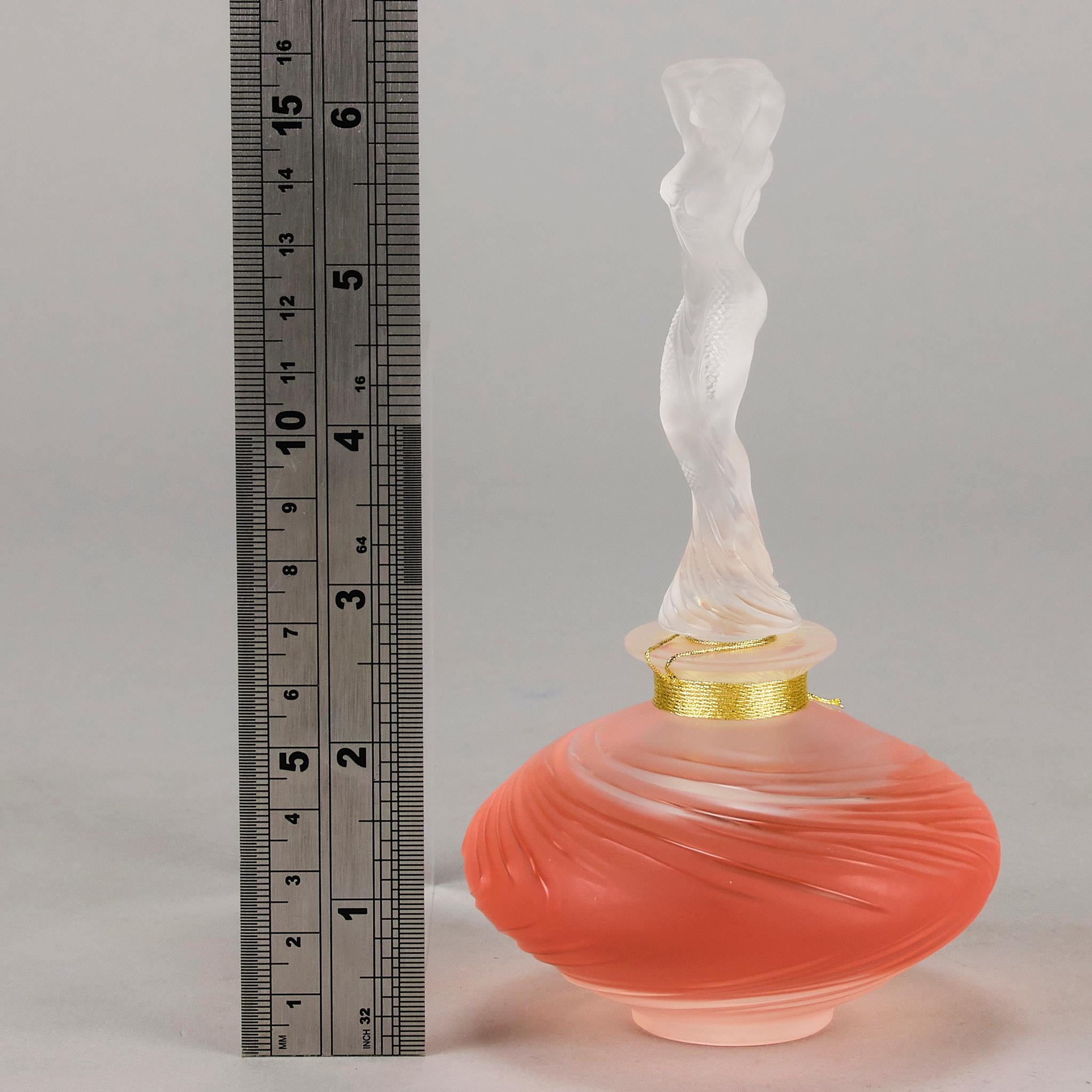 Contemporary Glass Perfume bottle entitled 