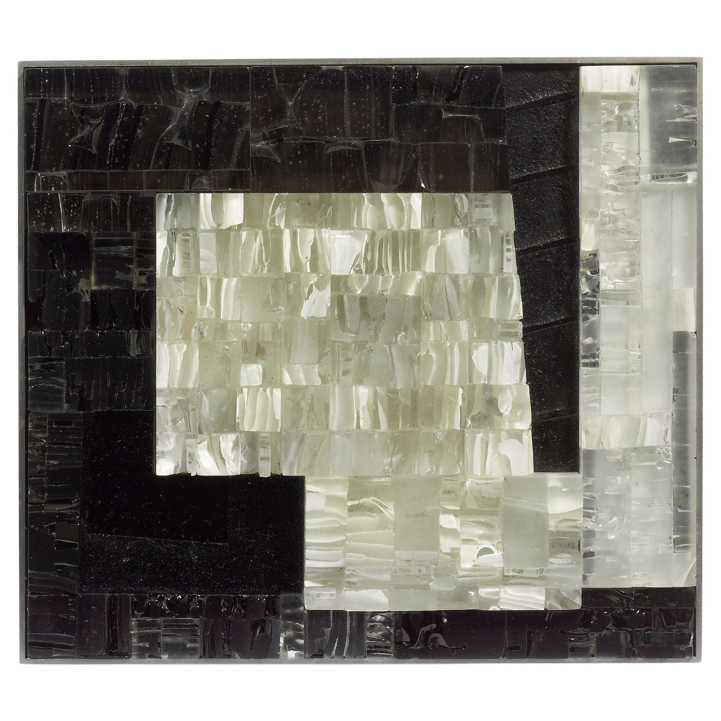 Zeitgenössische Glasskulptur - Above von Perrin & Perrin