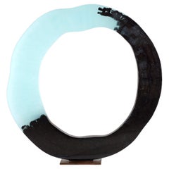 Escultura contemporánea de vidrio - Ocho-3  por Perrin & Perrin