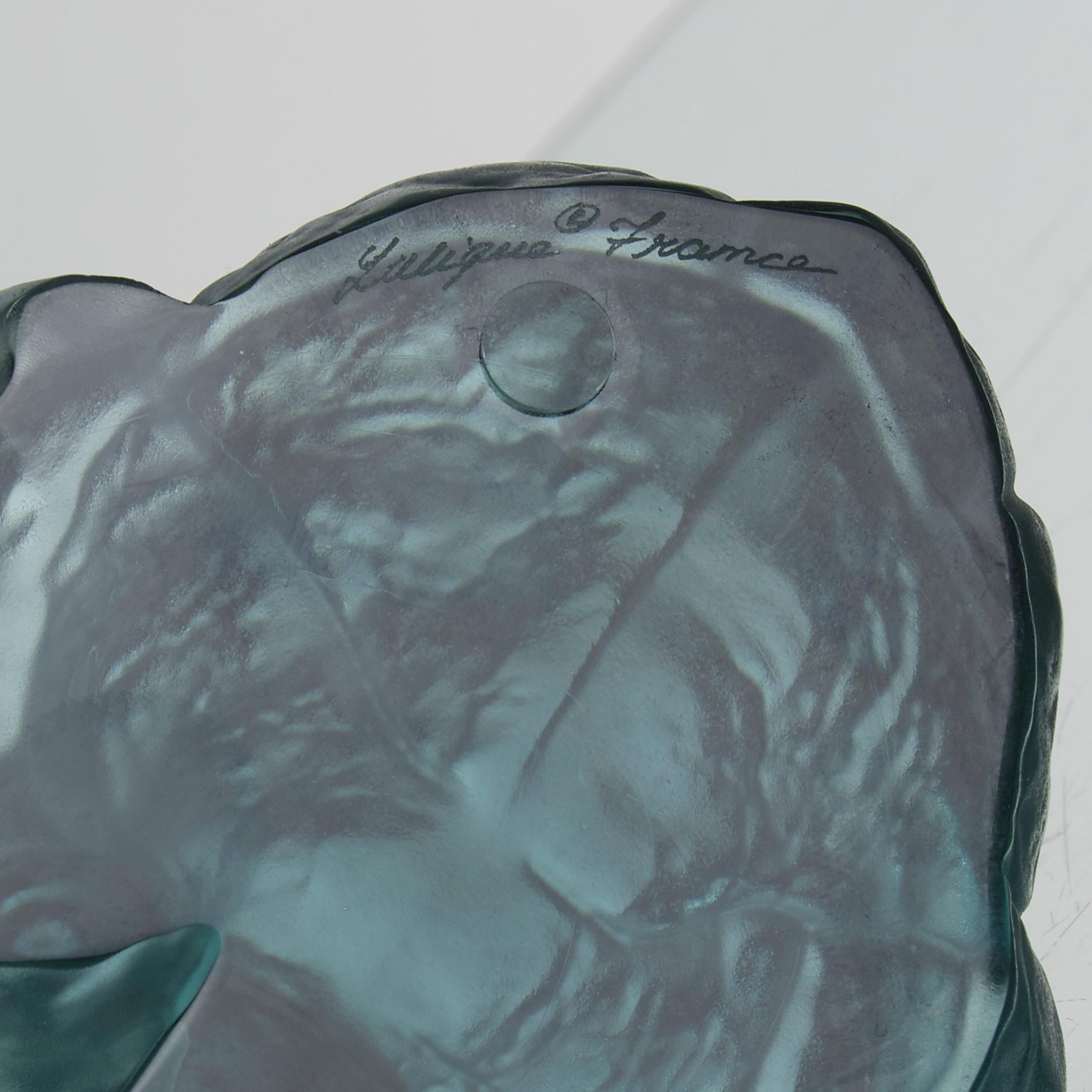 Scultura in vetro contemporanea intitolata 