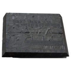 Sculpture en verre contemporaine - Noir   et Noir  par Perrin & Perrin