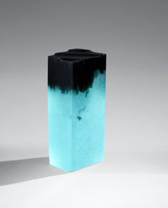 Scultura in vetro contemporanea - Océan d'encre  da Perrin & Perrin