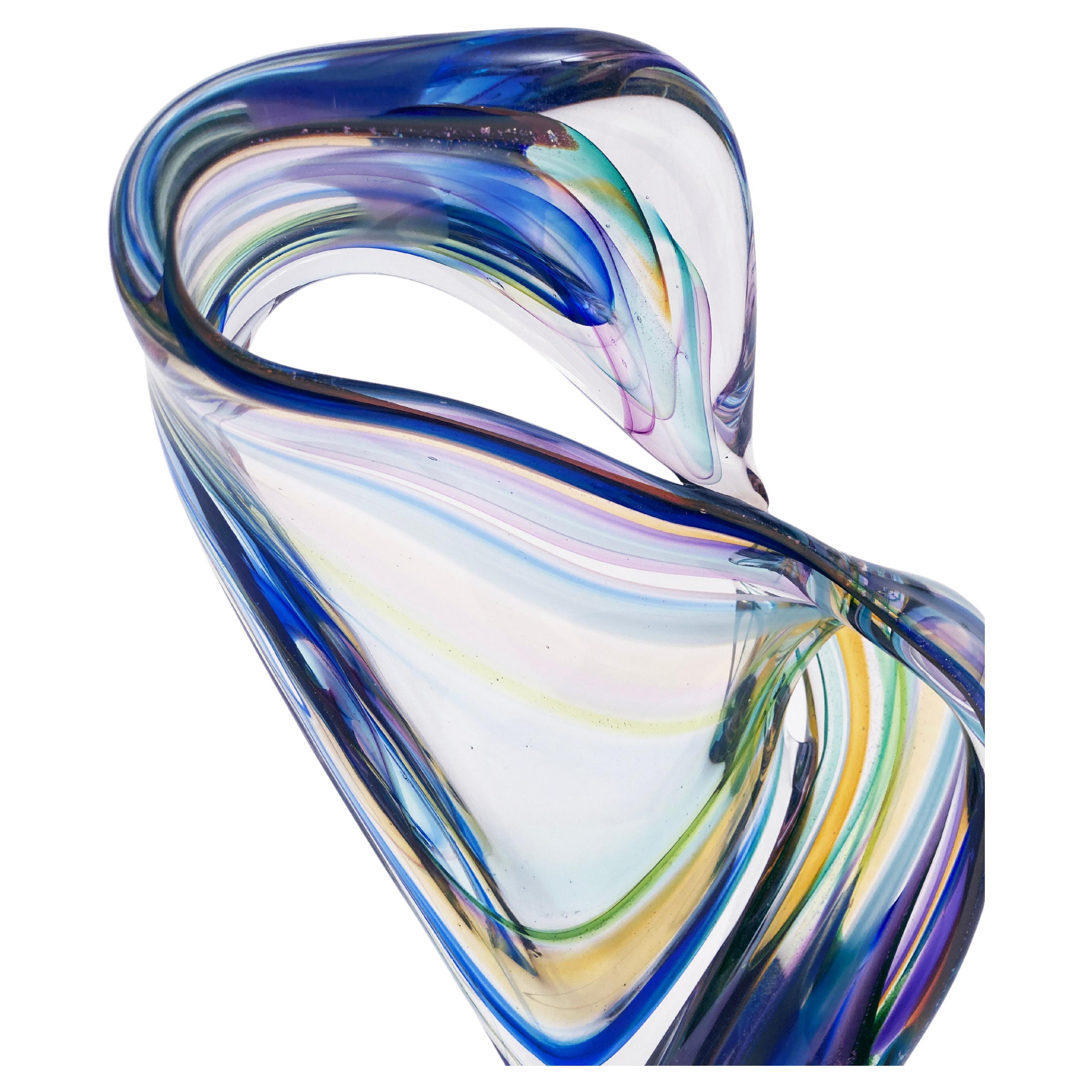 Moderne Sculpture contemporaine en verre 