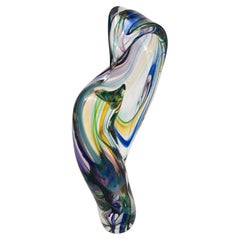 Zeitgenössische Glasskulptur "Spinnaker" von David Goldhagen
