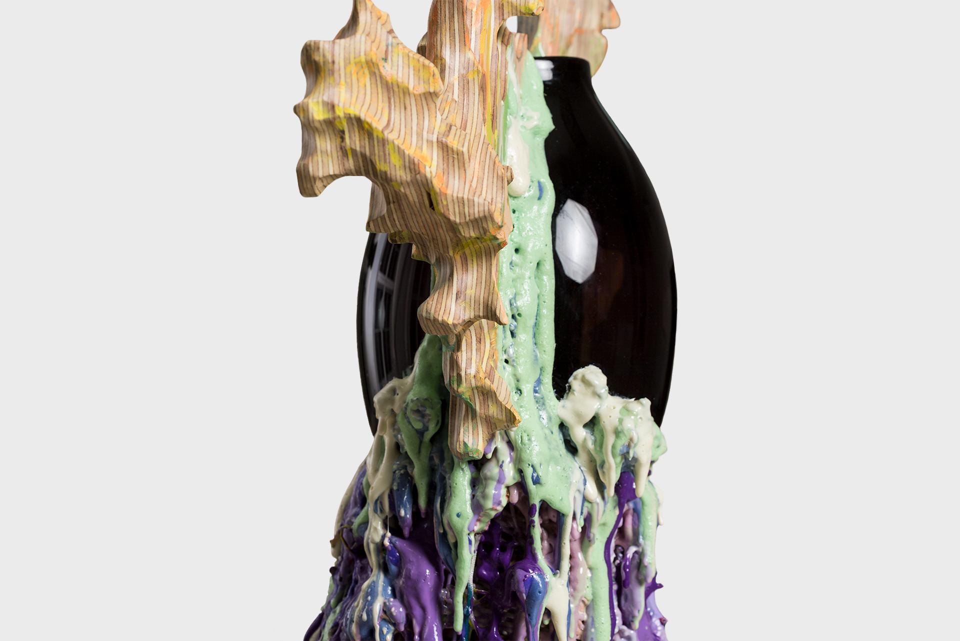 Vase en verre contemporain de Tadeas Podracky de la série The Metamorphosis en vente 2