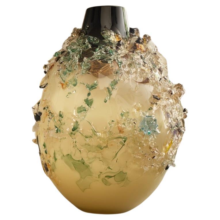 Vase en verre contemporain Sakura I de Maarten Vrolijk en vente