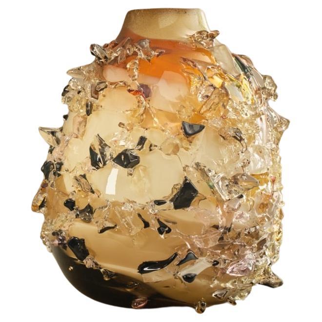 Contemporary Glass vase Sakura II by Maarten Vrolijk For Sale