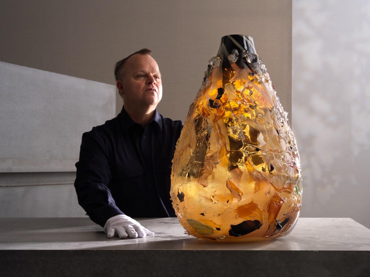 La collezione Sakura glass Art si ispira ai fiori di ciliegio. 