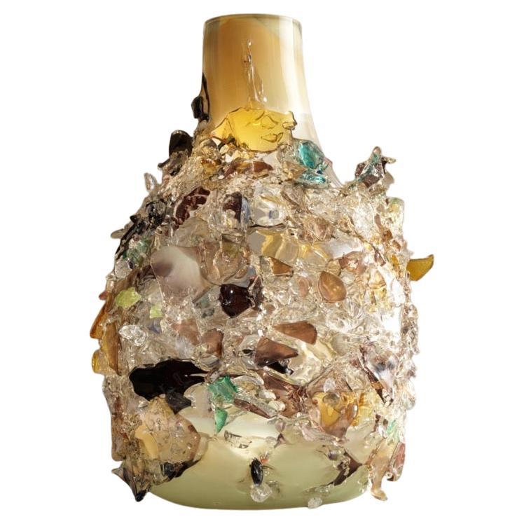 Vase en verre contemporain Sakura TFO25006 de Maarten Vrolijk
