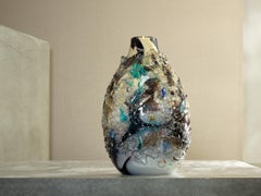 Vaso in vetro contemporaneo Sakura TFO25014 di Maarten Vrolijk