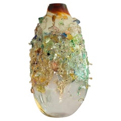 Vaso in vetro contemporaneo Sakura TFO26002 di Maarten Vrolijk