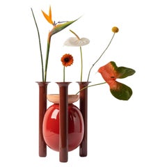 Zeitgenössische glasierte Explorer-Vase aus Keramik Nr.3