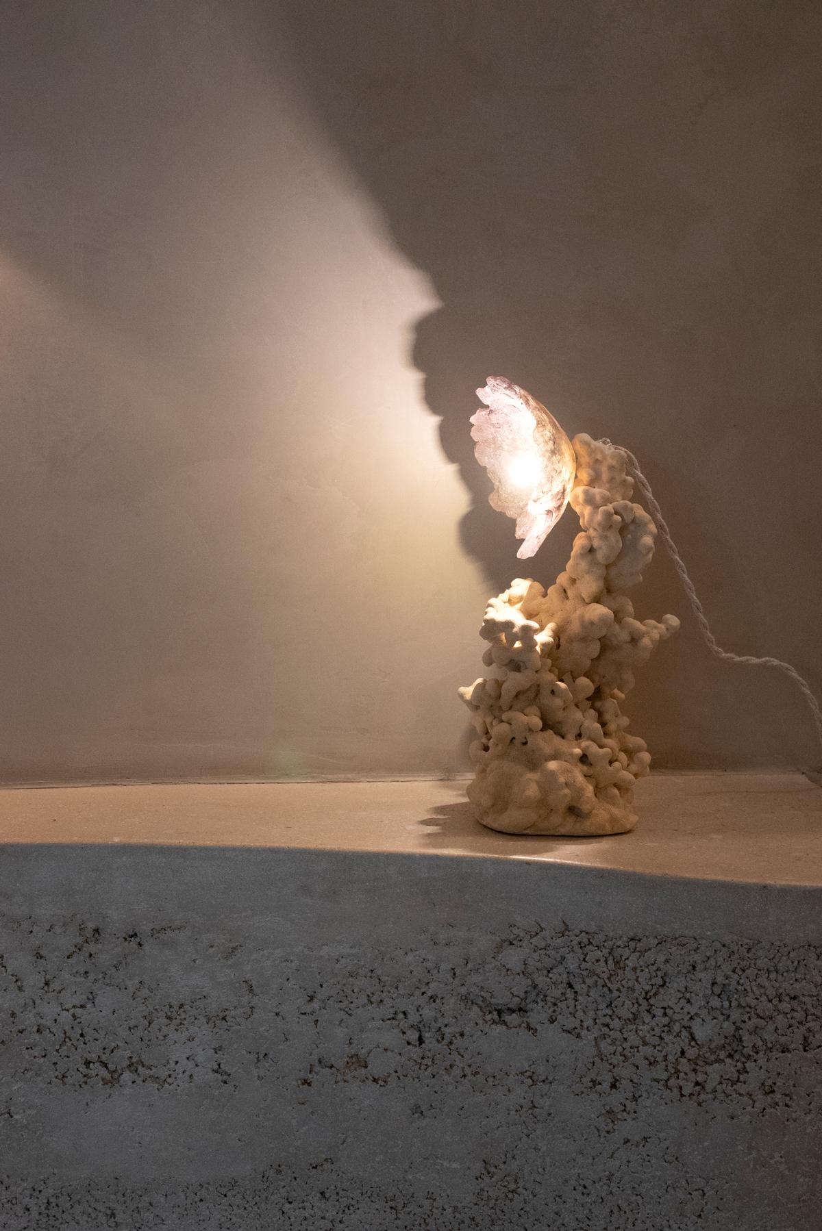 Contemporary Goetite Lamp For Sale 1