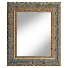 Contemporary Gold Framed Mirror
