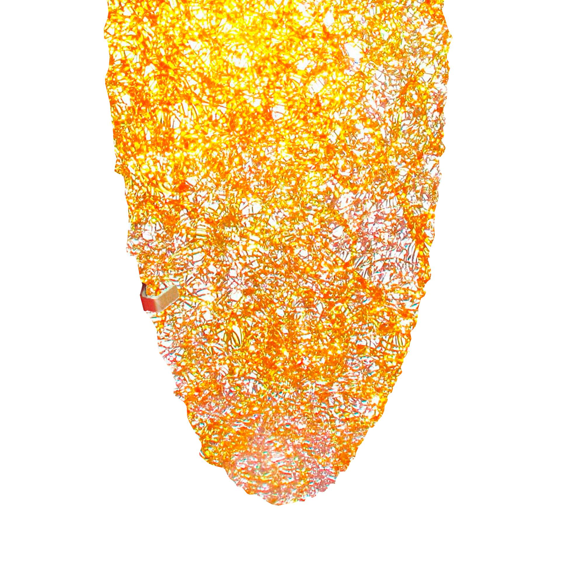 Italiano Lampada da parete circolare contemporanea in policarbonato oro di Jacopo Foggini in vendita