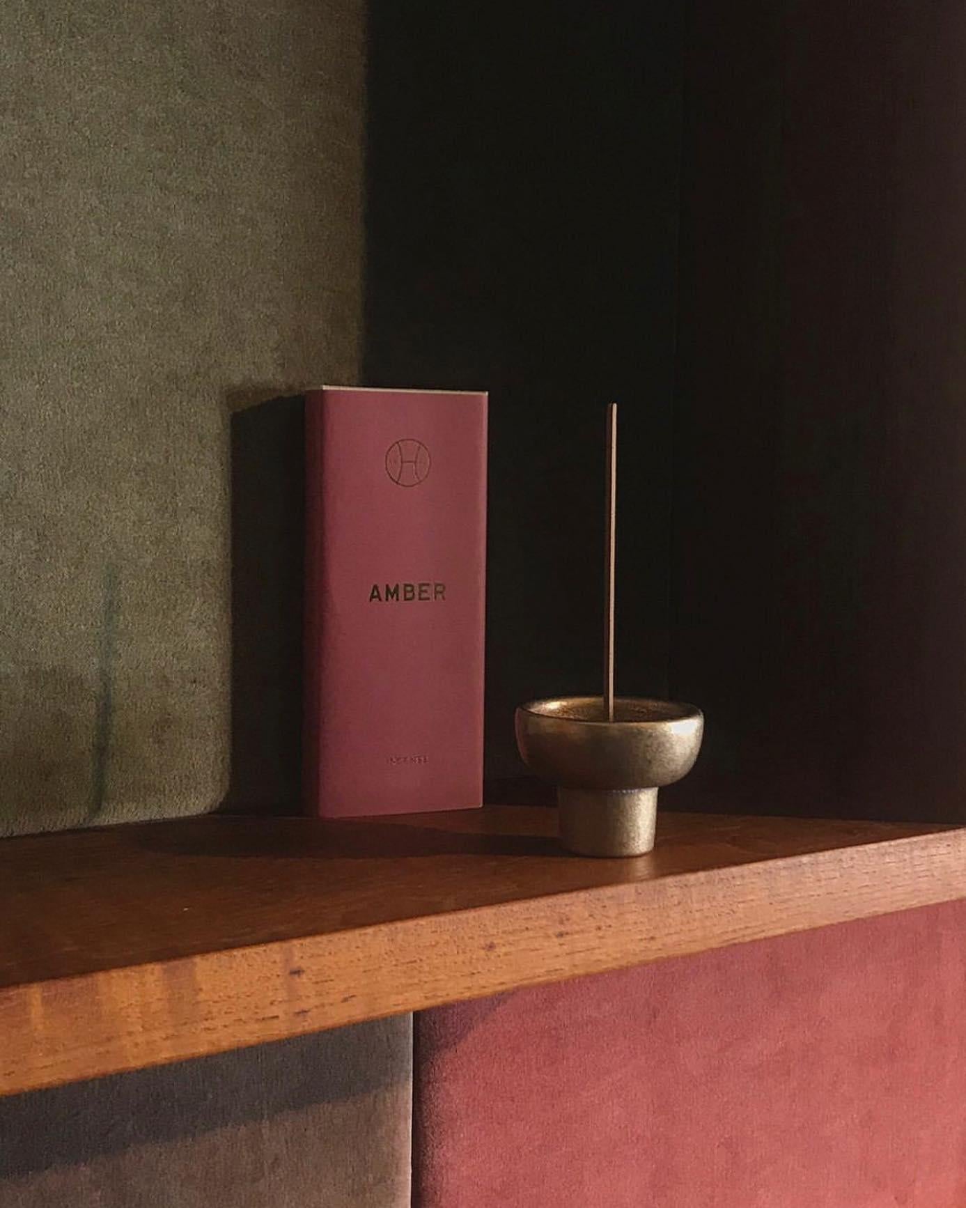 Contemporary Golden Bronze Incense Burner by Henry Wilson For Sale 2