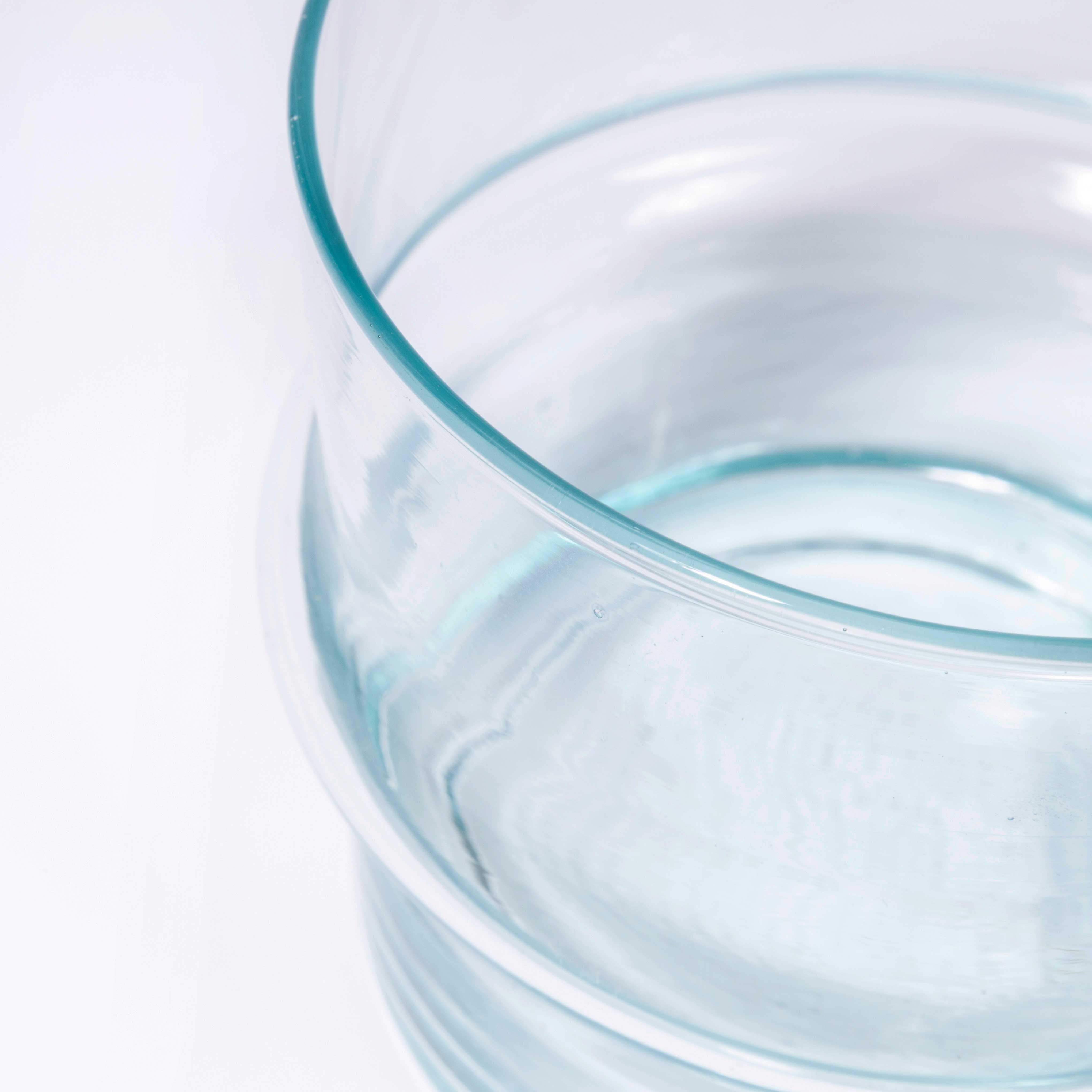Vaso di gemme in vetro contemporaneo di buone dimensioni - soffiato a bocca in vendita 2