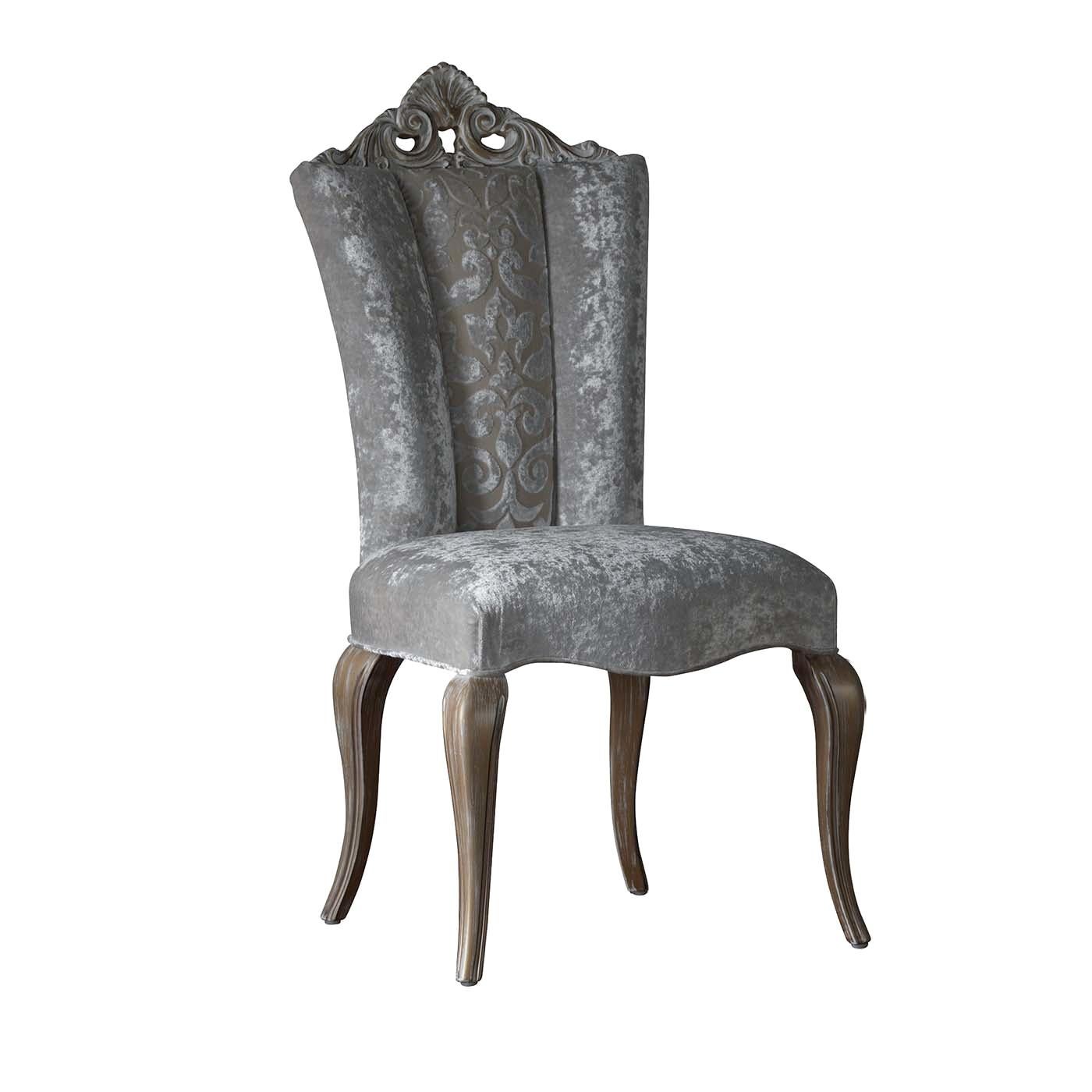 Contemporary Gray Dining Chair